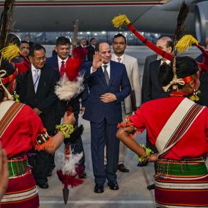R-Day chief guest Egypt's El-Sisi arrives in India