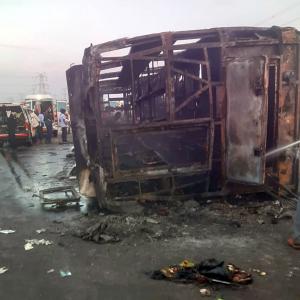 Driver in Maharashtra bus tragedy was drunk: Report
