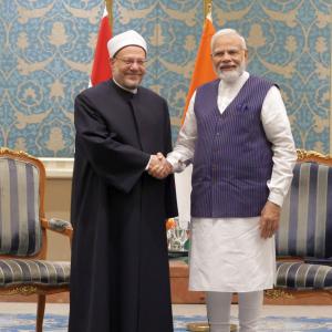 Modi, Egypt's grand mufti discuss religious harmony