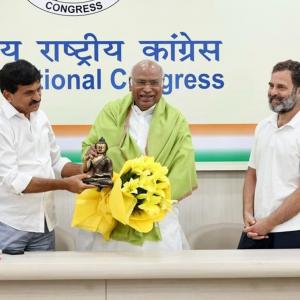 35 BRS leaders join Congress ahead of Telangana polls