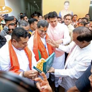 BJP legislators elect Manik Saha as Tripura CM