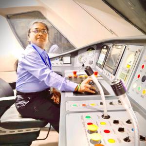 Asia's 1st woman loco pilot runs Vande Bharat Express