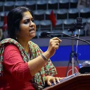 Framing innocents case: Teesta Setalvad appears in court in Gujarat