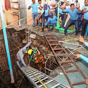 Frantic Efforts To Rescue Survivors