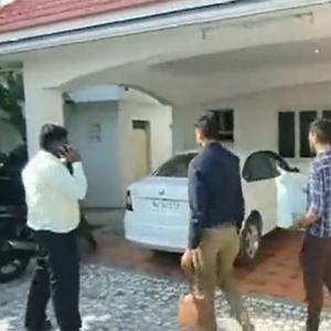 TN minister's supporters damage tax officials' car