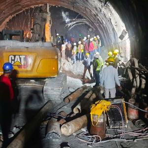 Uttarkashi tunnel: Rescuers to drill through rubble