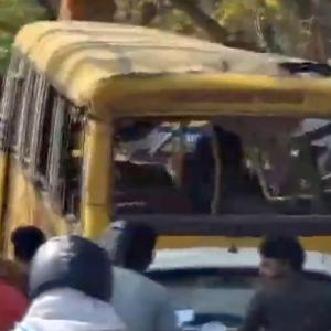 6 children killed after school bus overturns in Haryana; 3 held