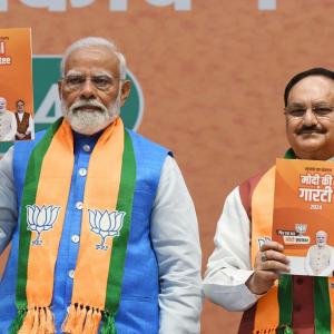BJP unveils 2024 LS poll manifesto 'Modi ki guarantee'