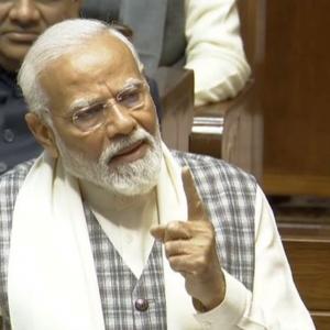 After LS, Modi taunts Cong, Nehru in RS too