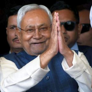 Nitish wins floor test by 129 votes, Oppn walks out