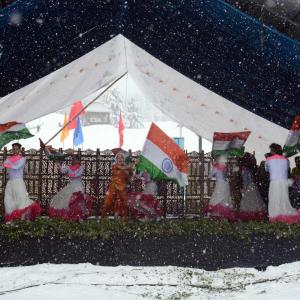 Khelo India In The Snow