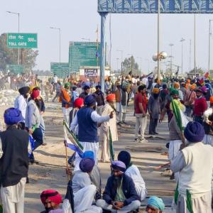 Haryana farmers heading towards Punjab tear-gassed, clash with cops
