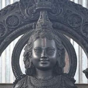SEE: Face of Ram Lalla idol at Ayodhya revealed