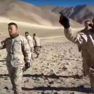 Indian shepherds confront Chinese PLA soldiers at LAC