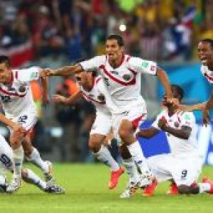 Costa Rica beat Greece on penalties to make last eight debut
