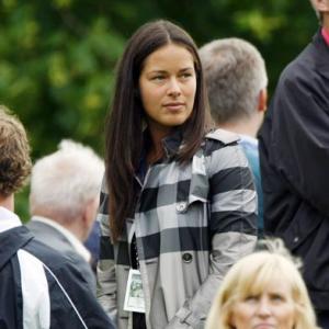 What's Ana Ivanovic doing on a golf course?