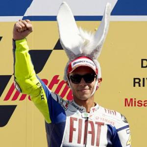 MotoGP: Rossi surges to victory at Misano