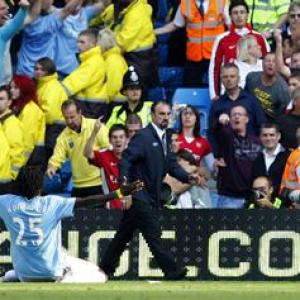 FA charge Manchester City's Adebayor