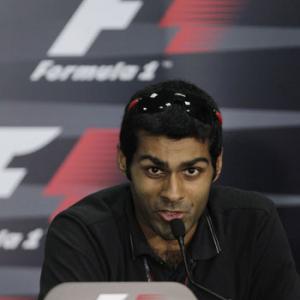 Chandhok content to cut his F1 teeth in public