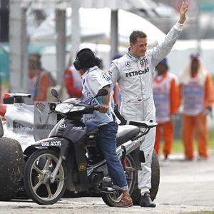 I am happy for Nico and the team: Schumacher