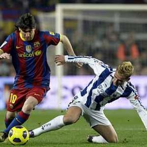La Liga: Mesmerising Messi leads Barca rout of Sociedad