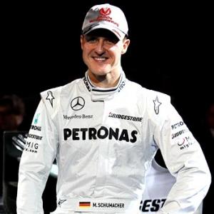 Michael Schumacher back in Formula One limelight