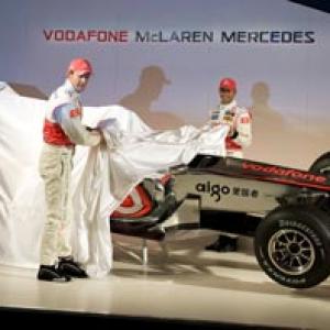 McLaren Mercedes launch new car
