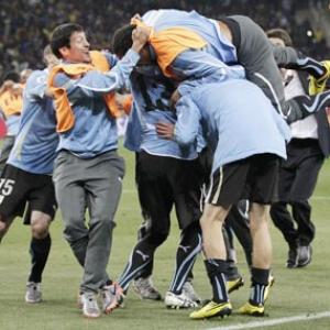 Uruguay play for South American pride
