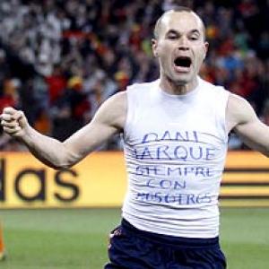 Iniesta's taste for drama hits new heights