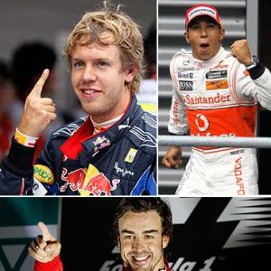 Formula One's four-way title battle
