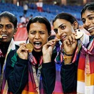 Women's relay team power India to record gold haul