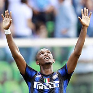 Serie A: Eto'o helps Inter to win over Palermo
