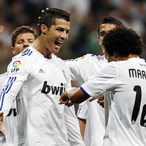 Ronaldo inspires Real to 3-0 win over Espanyol