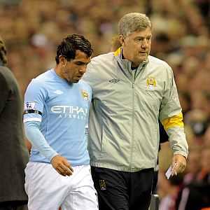 Injured Tevez set to miss FA Cup semi-final