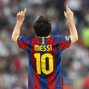 Messi scores five as Barcelona rout Bayer Leverkusen