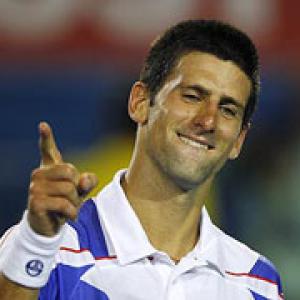 Feisty Djokovic steamrolls into Serbia Open semis