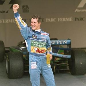 Schumacher marks 20 years on the F1 circuit