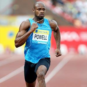 Powell runs fastest 100 metres of year