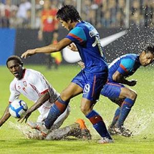 India hold UAE with injury-time goal