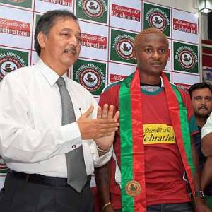 Mohun Bagan signs Odafe for record Rs 2 cr