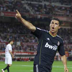 Ronaldo scores four as Real crush Sevilla 6-2