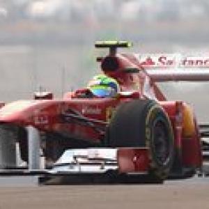 Massa fastest for Ferrari on India debut