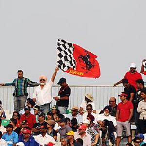 The big moment from Sunday's Grand Prix of India