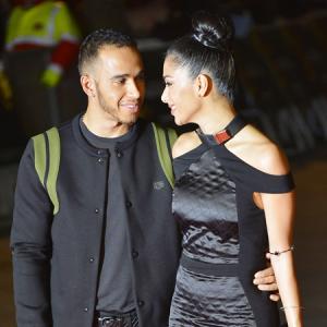 Photos: Lewis Hamilton and Nicole look loved up