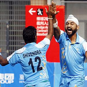 Oly hockey qualifier: Sandeep 'tricks for India