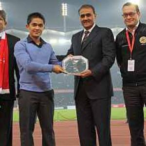Chhetri awarded the AIFF Player-of-the-Year award