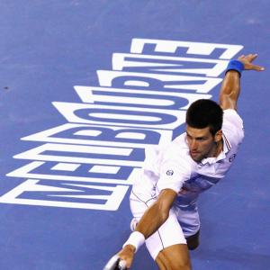 Aus Open photos: Djokovic beats Murray in epic