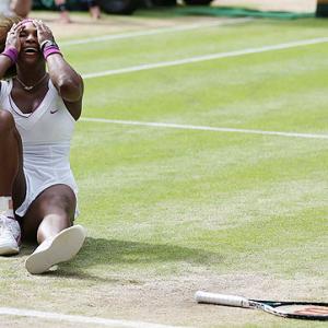 Serena overpowers Radwanska for fifth Wimbledon crown