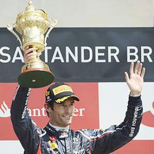 British GP: Webber wins in the Silverstone sunshine