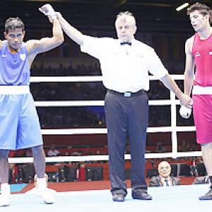 Unlucky Sangwan loses after brave fight